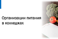 Организация питания в колледжах	